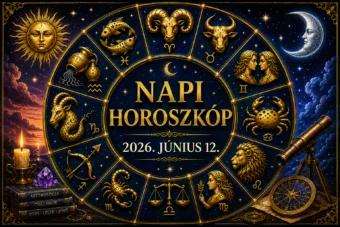 Napi horoszkóp – 2026. június 12.: Három jegy ma olyan fordulatot kap, amire nem volt felkészülve