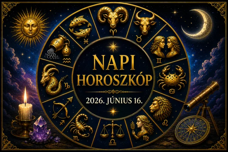 Napi horoszkóp – 2026. június 16. Ma kiderülhet, ki az, aki valóban számíthat rád – és fordítva Napi horoszkóp – 2026. június 16.: Ma kiderülhet, ki az, aki valóban számíthat rád – és fordítva