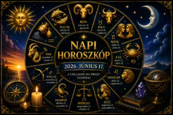 Napi horoszkóp – 2026. június 17.: Két csillagjegy ma olyan lehetőséget kap, amely ritkán adódik