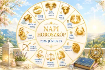 Napi horoszkóp – 2026. június 25.: Ma a legjobb döntések nem a fejben, hanem a szívben születnek