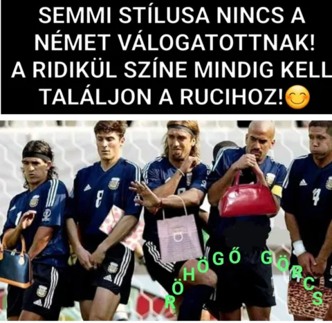 Semmi stílusa nincs a német válogatottnak!