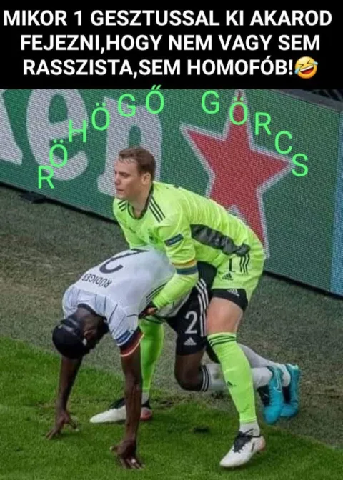 Mikor 1 gesztussal ki akarod fejezni, hogy nem vagy sem rasszista, sem homofób? Mikor 1 gesztussal ki akarod fejezni, hogy nem vagy sem rasszista, sem homofób?