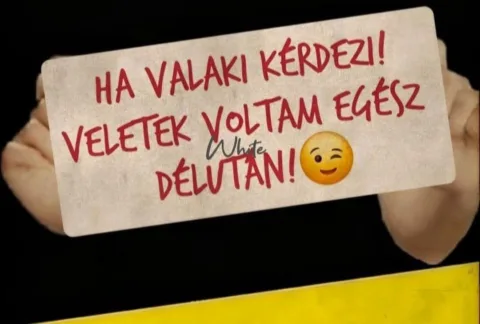 Ha valaki kérdezi!