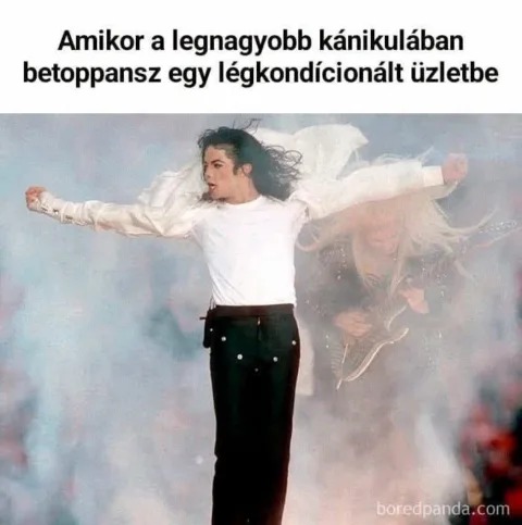 Amikor a legnagyobb kánikulában betoppansz egy légkondicionált üzletbe