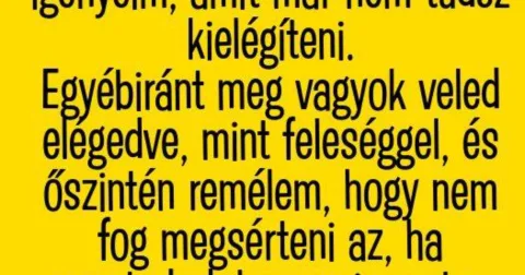 Vicc: Kedves Feleségem! - Vicc: Kedves Feleségem! –
