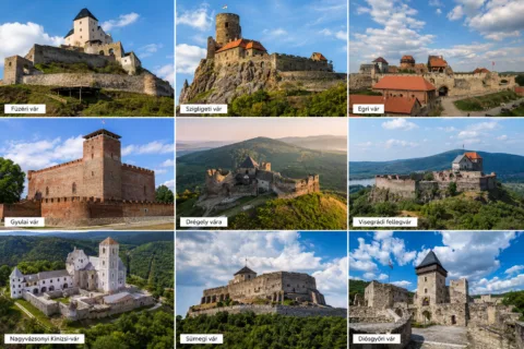 Igazi zseni vagy ebben a híres magyar várak kvízben, ha helyesen párosítod a várakat a leírásokkal