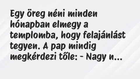 Vicc: A hóhér egy forró nyári napon úgy dönt, elmegy szaunázni.