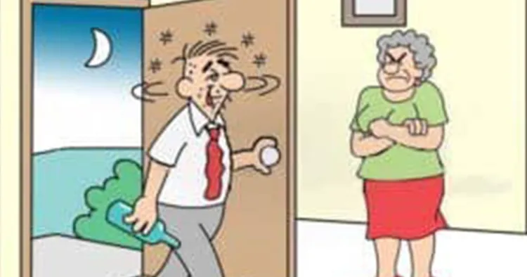 Vicc: Bob egy este részegen jön haza, becsúszik az ágyba Vicc: Bob egy este részegen jön haza, becsúszik az ágyba a felesége mellé… -…