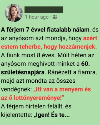 A férjem védett meg az anyja ádáz rohamaitól: Megható történet egy születésnapról