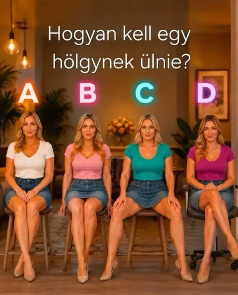 Rejtvény: Hogyan üljön egy hölgy? – Miről árulkodik az etikett, és a…
