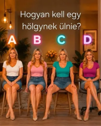 Rejtvény: Hogyan üljön egy hölgy? – Miről árulkodik az etikett, és a…
