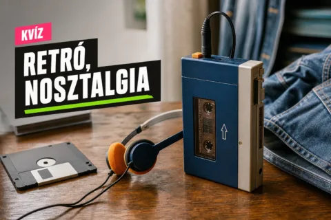 80-as és 90-es évek kvíz: emlékszel, mihez kellett zseton, és miért illett visszatekerni?