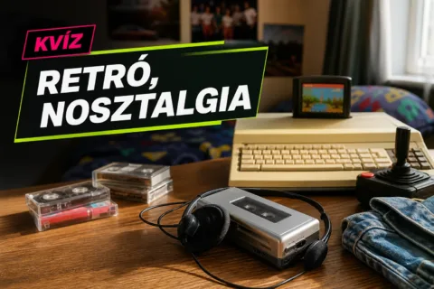 90-es évek retró kvíz: a Família Kft.-től a Walkmanig megvannak a korszak nagy kedvencei?