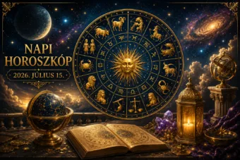 Napi horoszkóp – 2026. július 15. A szerencse most azok mellé áll, akik mernek változtatni Napi horoszkóp – 2026. július 15.: A szerencse most azok mellé áll, akik mernek változtatni