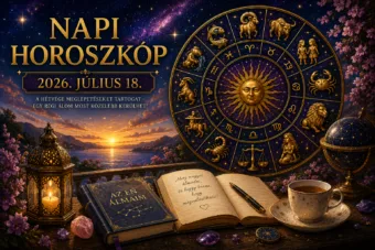 Napi horoszkóp – 2026. július 18.: A hétvége meglepetéseket tartogat – egy régi álom most közelebb kerülhet