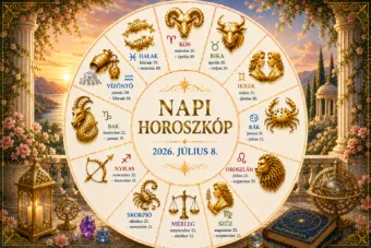 Napi horoszkóp – 2026. július 8. Ma a legváratlanabb pillanatban fordulhat nagyot az életed Napi horoszkóp – 2026. július 8.: Ma a legváratlanabb pillanatban fordulhat nagyot az életed