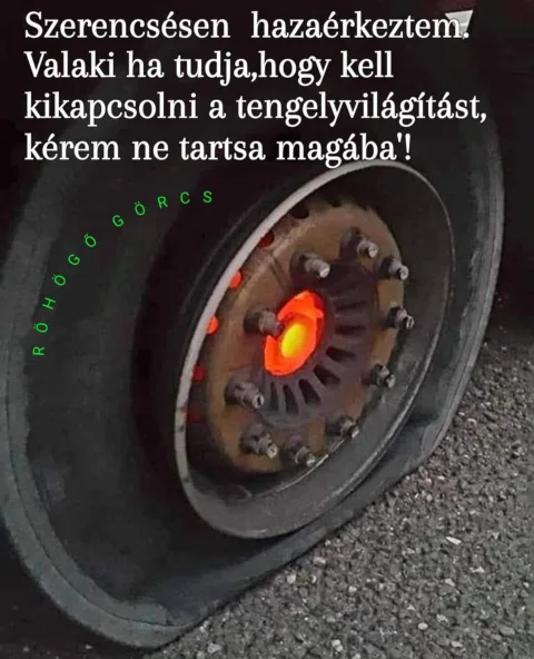 Szerencsésen hazaérkeztem...