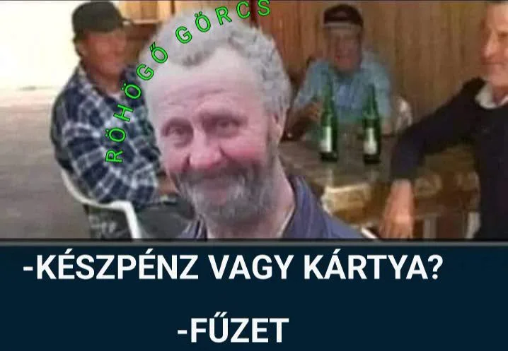 Készpénz vagy kártya? Készpénz vagy kártya?