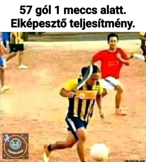 57 gól 1 meccs alatt...