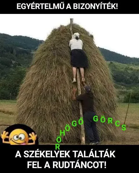 Egyértelmű a bizonyíték!