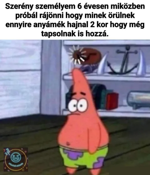 Szerény személyem 6 évesen miközben próbál rájönni...