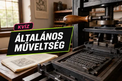 Általános műveltségi kvíz: Gutenbergtől a víz képletéig meglesz a 8/10?