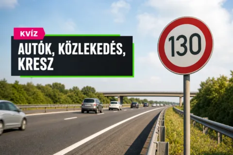 Autók és közlekedés kvíz: a márkáktól az ABS-ig sem lehet zavarba hozni?