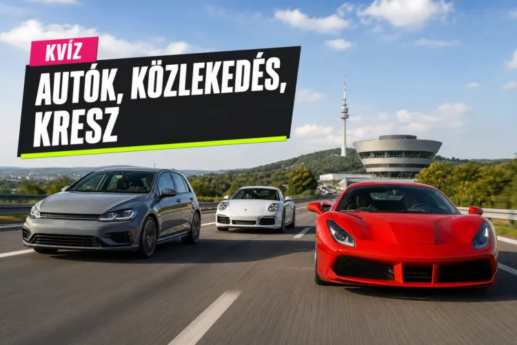 Autómárkák és modellek kvíz: a Golftól Stuttgartig meglesz a 6/10? Autómárkák és modellek kvíz: a Golftól Stuttgartig meglesz a 6/10?