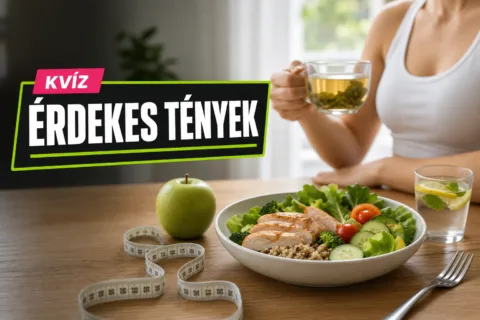 Diéta és fogyás kvíz: el tudod választani a hasznos szokásokat a rossz diétás tippektől?