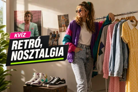 Divatkorszakok kvíz: az otthonkától az oversize pulcsiig felismered mind a tízet?