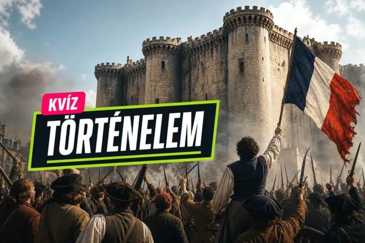 Európai forradalmak kvíz: Bastille-tól 1989-ig tudod, melyik fordulat mit döntött meg? Európai forradalmak kvíz: Bastille-tól 1989-ig tudod, melyik fordulat mit döntött meg?