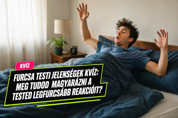 Furcsa testi jelenségek kvíz: meg tudod magyarázni a tested legfurcsább reakcióit? Furcsa testi jelenségek kvíz: meg tudod magyarázni a tested legfurcsább reakcióit?