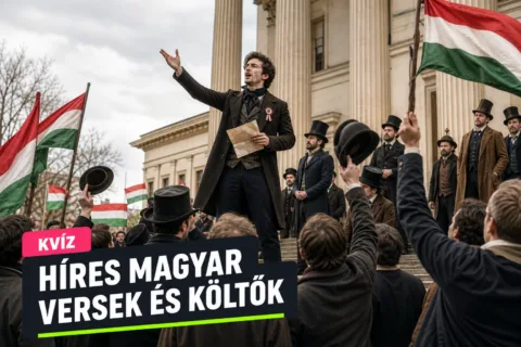 Híres magyar versek és költők kvíz: össze tudod kötni a verset, a költőt és a korszakot?