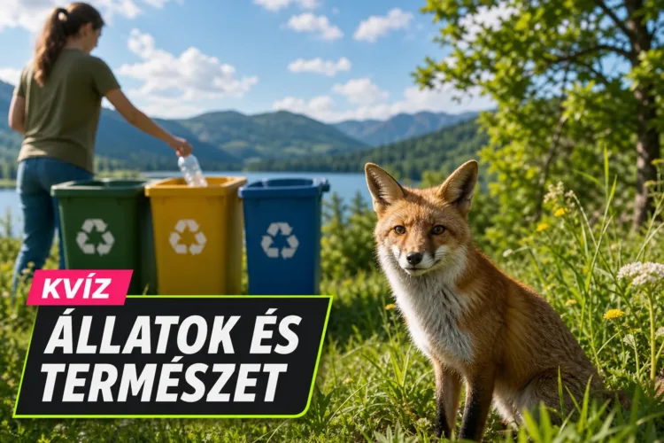 Környezetvédelem kvíz: az újrahasznosítástól a klímaváltozásig meglesz a 9/10? Környezetvédelem kvíz: az újrahasznosítástól a klímaváltozásig meglesz a 9/10?