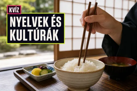 Külföldi illemszabályok kvíz: evőpálcikától a koccintásig meglesz a 9/10?