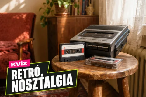 Kvíz: 80-as évek tárgyai – tudod, mire kellett a kazetta B oldala és a hokedli?
