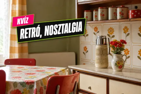 Kvíz: a hímzett falvédőtől a színes tévéig beugrik, mi tartozott a retró hétköznapokhoz?