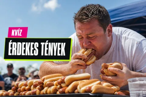 Kvíz: furcsa világrekordok – 76 hot dogtól a 4 méteres bajuszig meglesz a 6/10?