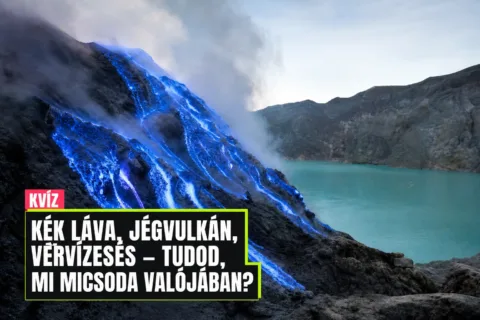 Kvíz: kék láva, jégvulkán, vérvízesés – tudod, mi micsoda valójában?