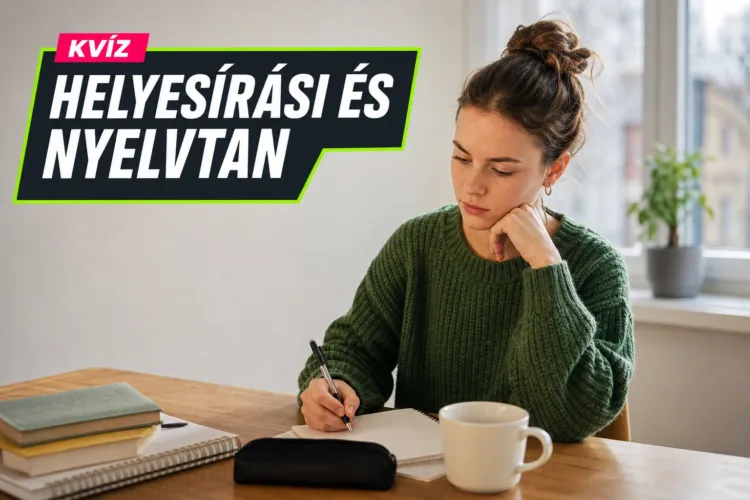 Kvíz: magyar nyelvtan – elsőre kiszúrod a nyelvtani csapdákat? Kvíz: magyar nyelvtan – elsőre kiszúrod a nyelvtani csapdákat?