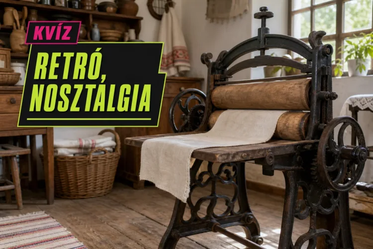 Kvíz: régi háztartási eszközök – meglesz a 10/10, ha tudod, mi mire szolgált? Kvíz: régi háztartási eszközök – meglesz a 10/10, ha tudod, mi mire szolgált?