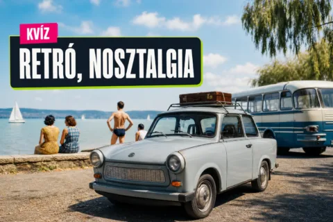 Kvíz: retró balatoni nyár – a Trabanttól a SZOT-üdülésig meglesz a 6/10?