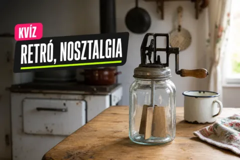 Kvíz: retró konyhai eszközök – tudod, mire használták a habüstöt és a sparheltet?