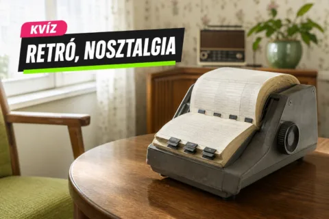 Kvíz: tudod, mit jelentett a hokedli, a különcsemege és a szalagos telefonkönyv?