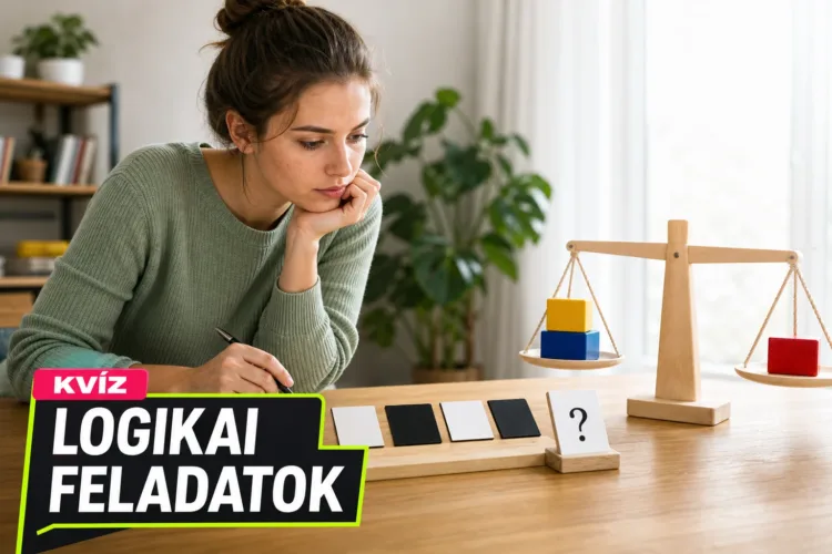 Logikai fejtörő kvíz: átlátod a sorozatokat, vagy bedőlsz a logikai csapdáknak? Logikai fejtörő kvíz: átlátod a sorozatokat, vagy bedőlsz a logikai csapdáknak?
