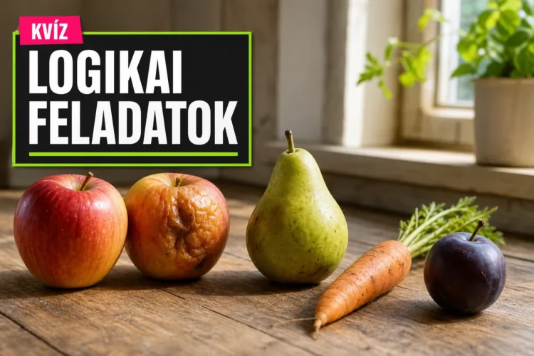 Logikai rejtvény kvíz: meglesz a 7/10 az egyszerűnek tűnő fejtörőkből? Logikai rejtvény kvíz: meglesz a 7/10 az egyszerűnek tűnő fejtörőkből?