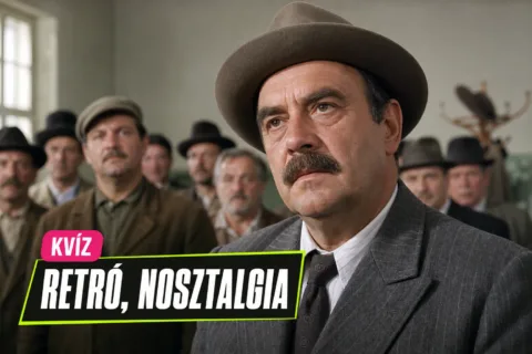 Magyar filmklasszikusok kvíz: össze tudod párosítani a filmeket a legendás nevekkel?