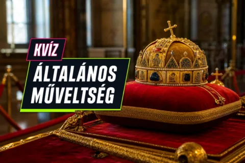 Magyar koronázási jelvények kvíz: tudod fejből, melyik jelvényhez mi tartozik?