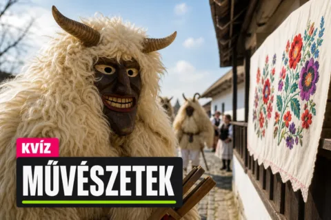 Magyar népi kultúra kvíz: helyre tudod tenni a busójárást, a szűrt és a tarsolyt?
