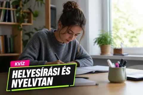 Magyar nyelvtan kvíz: alanytól az összetett mondatig meglesz a 9/10?